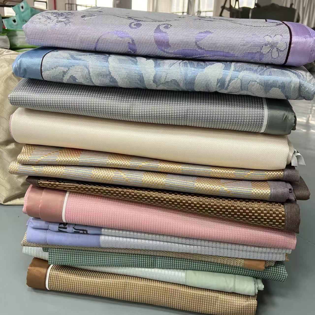 【颜色都好看】样品凉席看凉席三件套