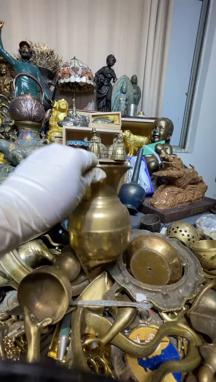 茶盏大阪商品铜器摆件312