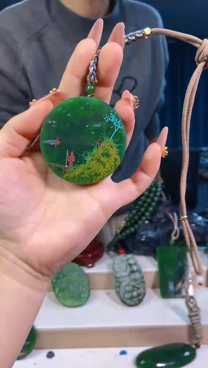 【闪购商品】和田玉挂件未镶嵌1