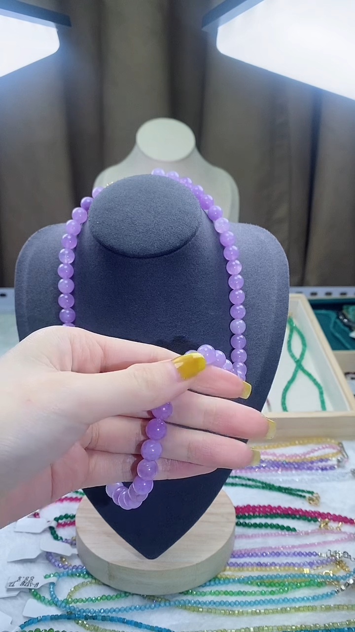 【闪购商品】锂辉石项链银S925镶嵌诗宁甄选珠宝SYZB200