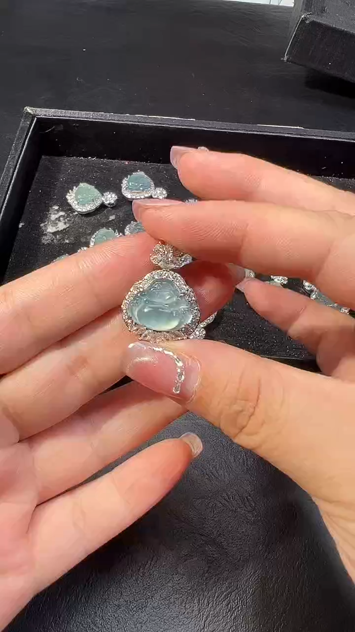 翡翠未镶嵌颈饰62717/多样性/发一件