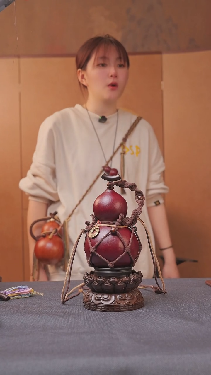 668号链接精品大漆葫芦现货现发[一物一拍]不包含莲花底座