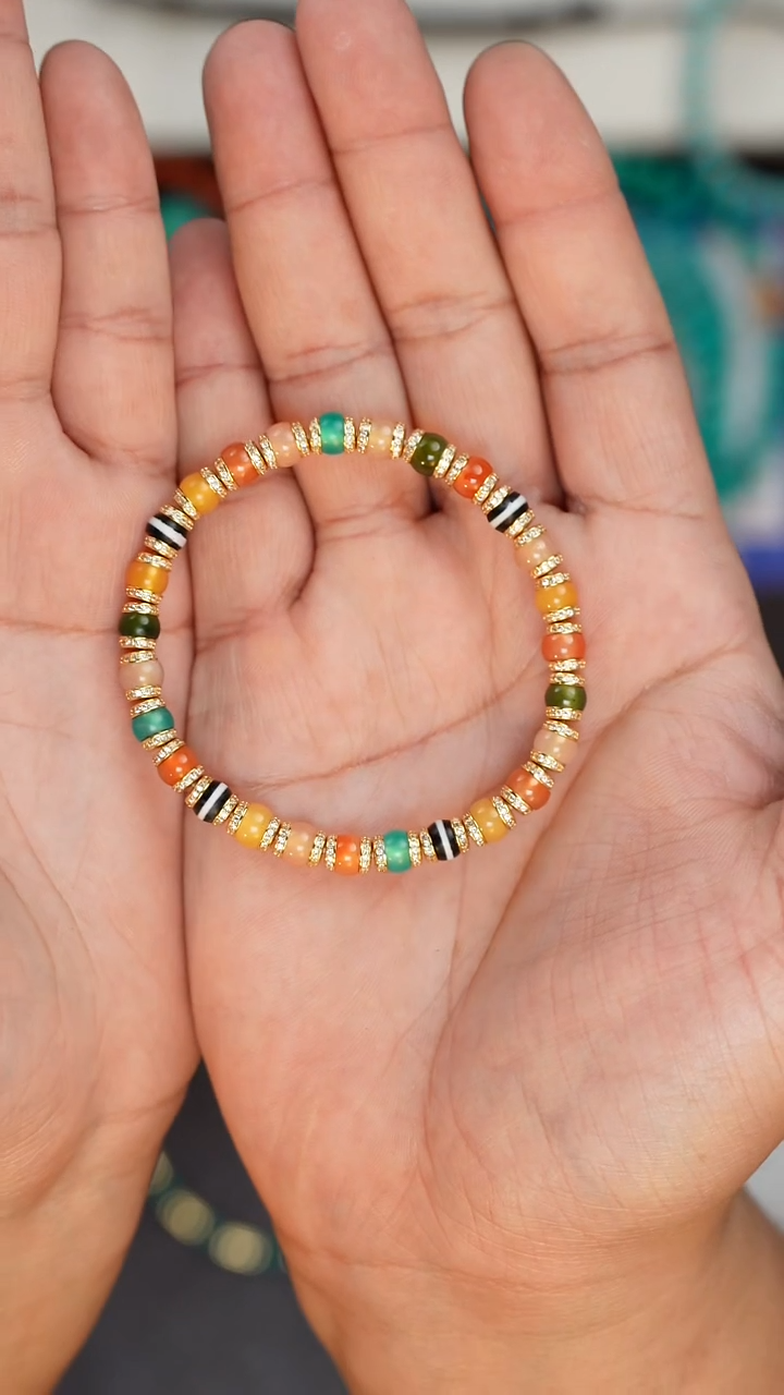 【闪购商品】玛瑙/玉髓手串未镶嵌玛瑙多宝手串