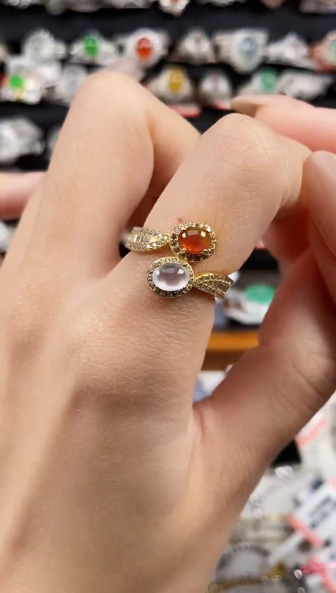 未镶嵌戒指翡翠天然A货翡翠85