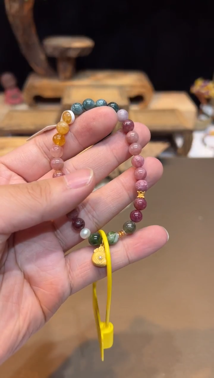 未镶嵌手链碧玺手饰@@F5086