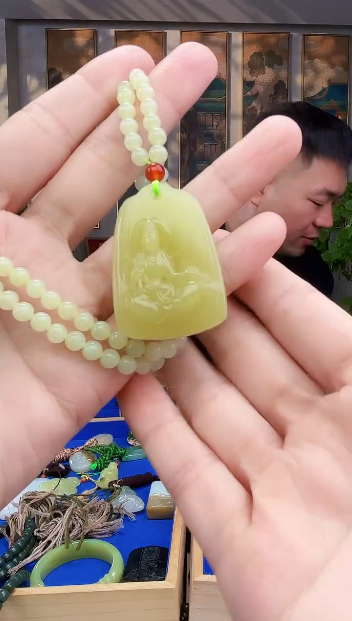 未镶嵌和田玉挂件拍一发一