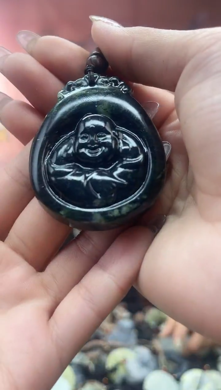 未镶嵌岫玉吊坠·