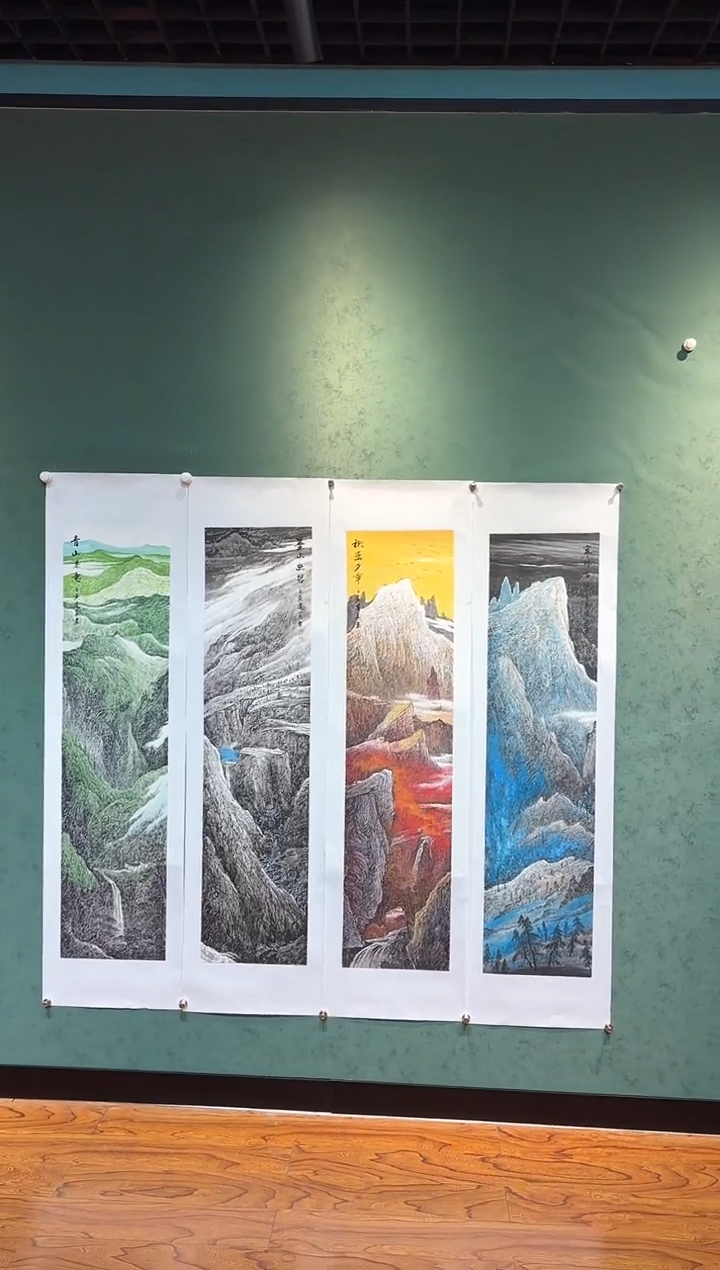 【闪购商品】国画周建真老师绘画作品9-75