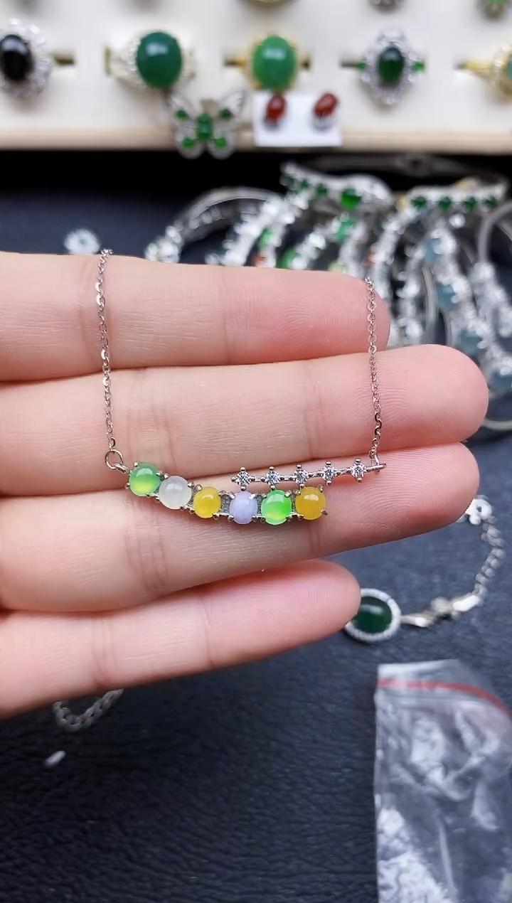 【闪购商品】翡翠戒指银S925镶嵌111111