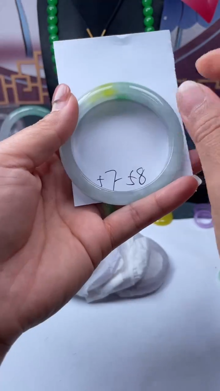 非金属仿水晶手镯