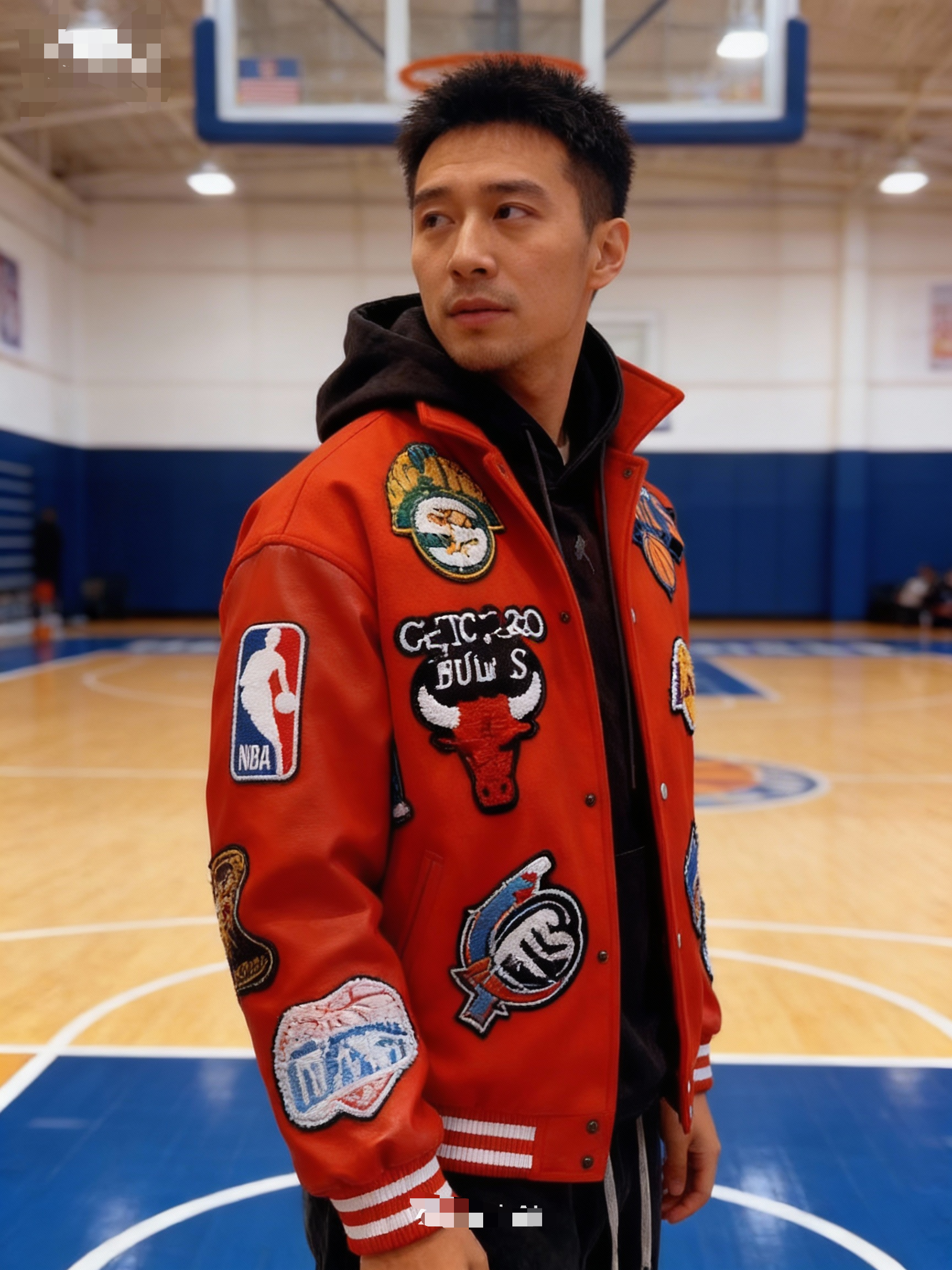 全明星美式运动情侣工装风棒球服秋冬潮流冬季宽松加厚休闲外套