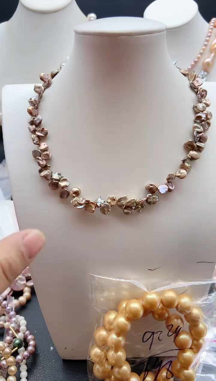 【闪购商品】淡水珍珠颈饰未镶嵌1