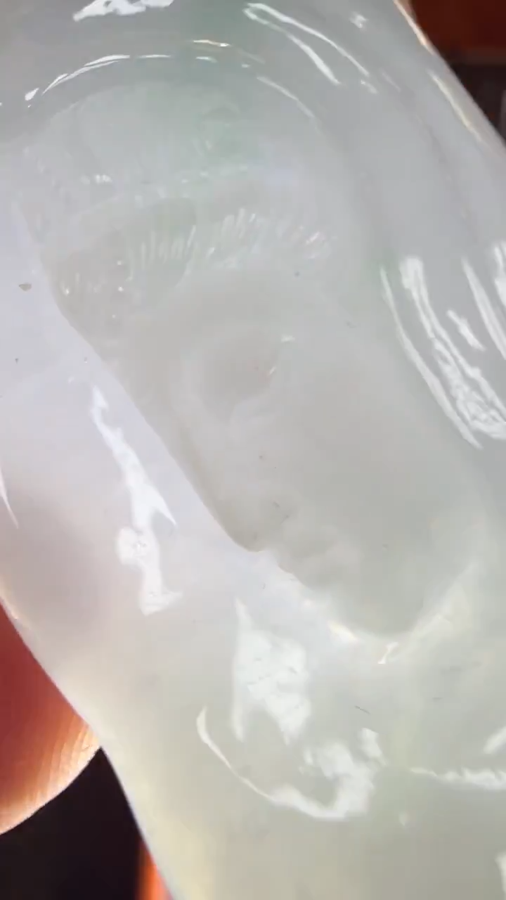 【闪购商品】翡翠挂件未镶嵌国雕谢林工（定制退货扣1000元）