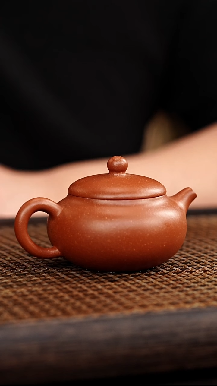 紫砂茶案宜兴悦茗壶紫砂  红降坡