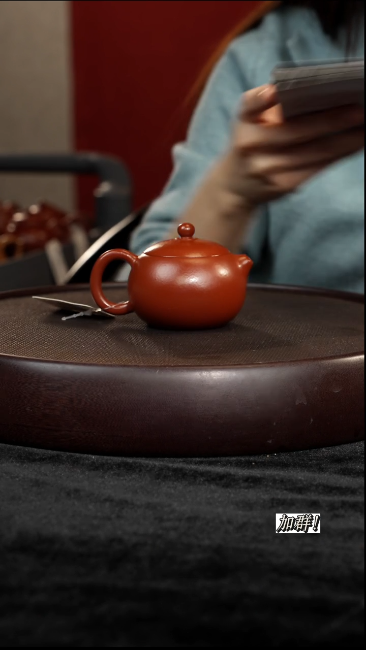 茶壶紫砂LTF110301孟臣西施朱泥140c