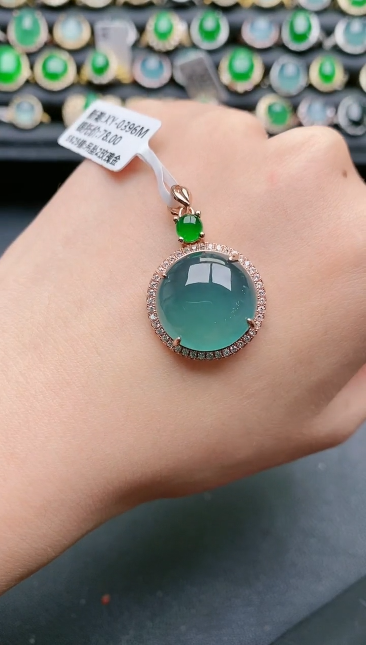 【闪购商品】翡翠戒指银S925镶嵌111111111