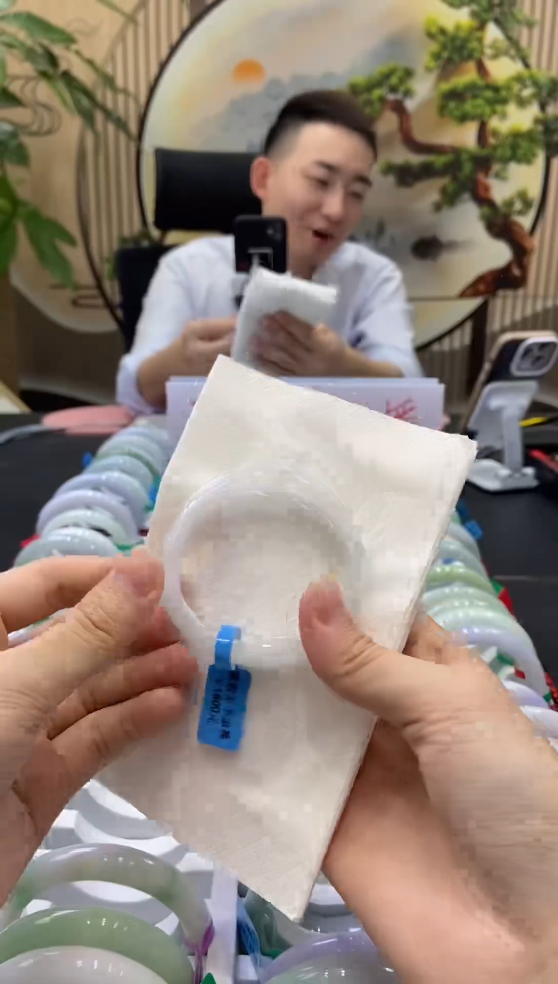 未镶嵌手镯翡翠1130