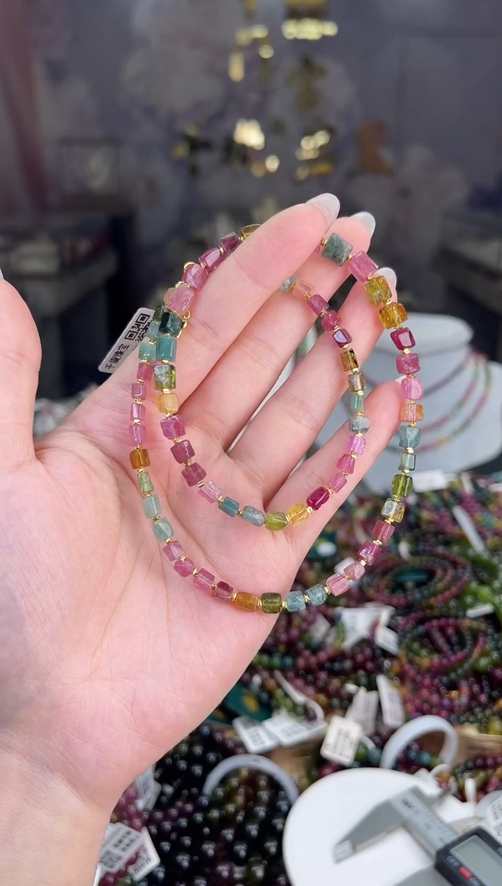 【闪购商品】碧玺/未镶嵌碧玺手串多样性发货