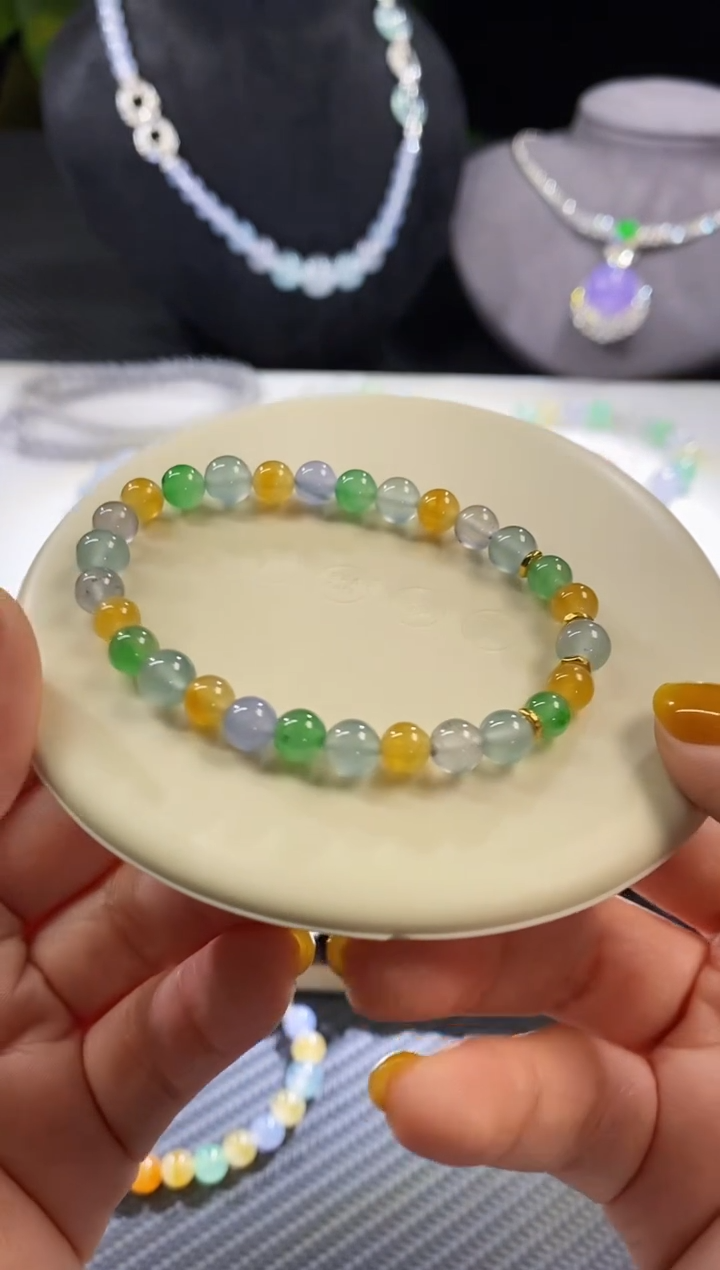 【闪购商品】翡翠挂件未镶嵌手串