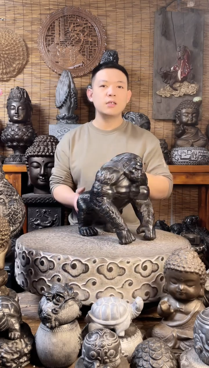 【闪购商品】30新款金刚天然青石雕刻