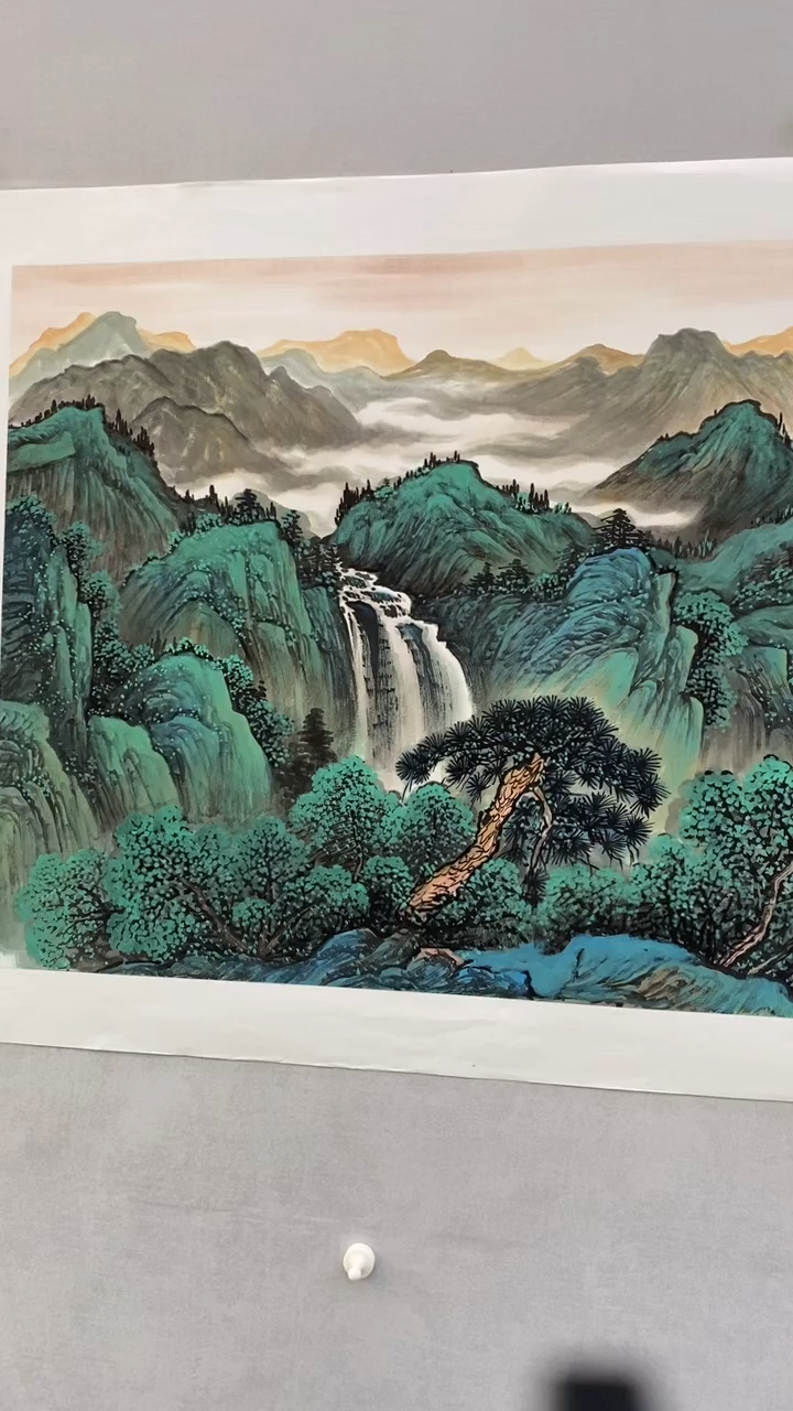 国画释天宇气壮山河