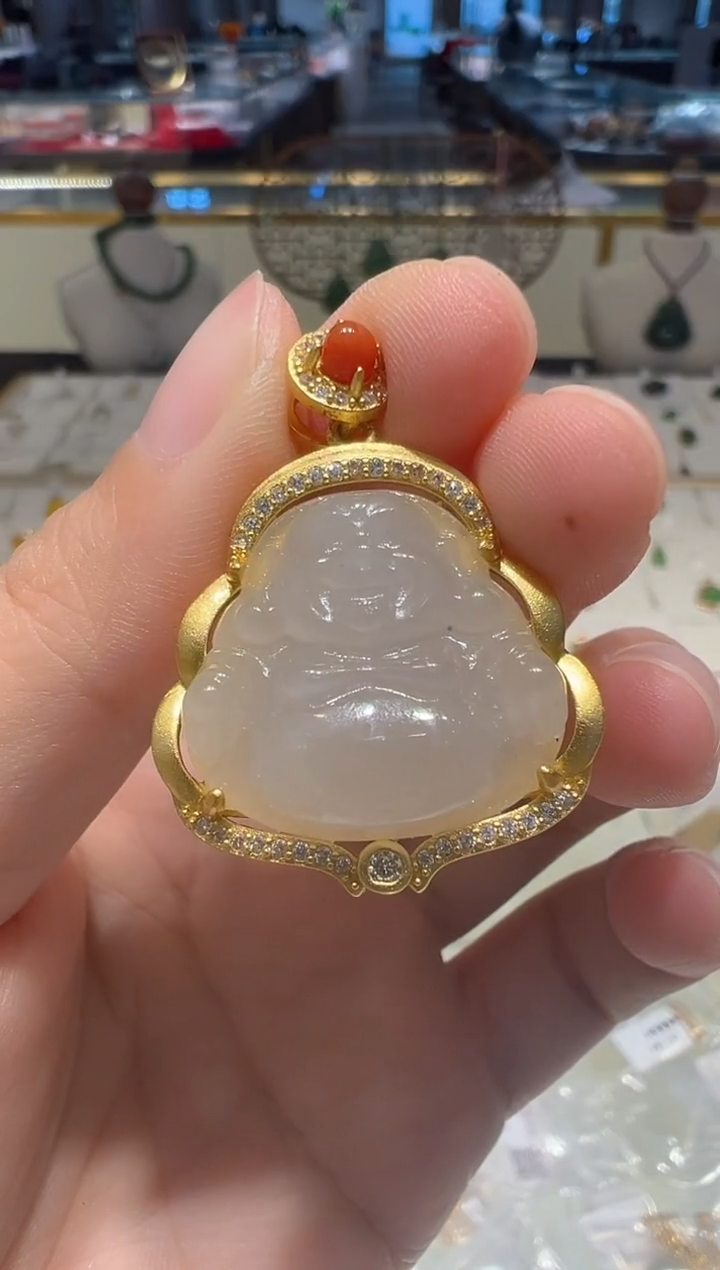 【闪购商品】和田玉颈饰银S925镶嵌1111紫