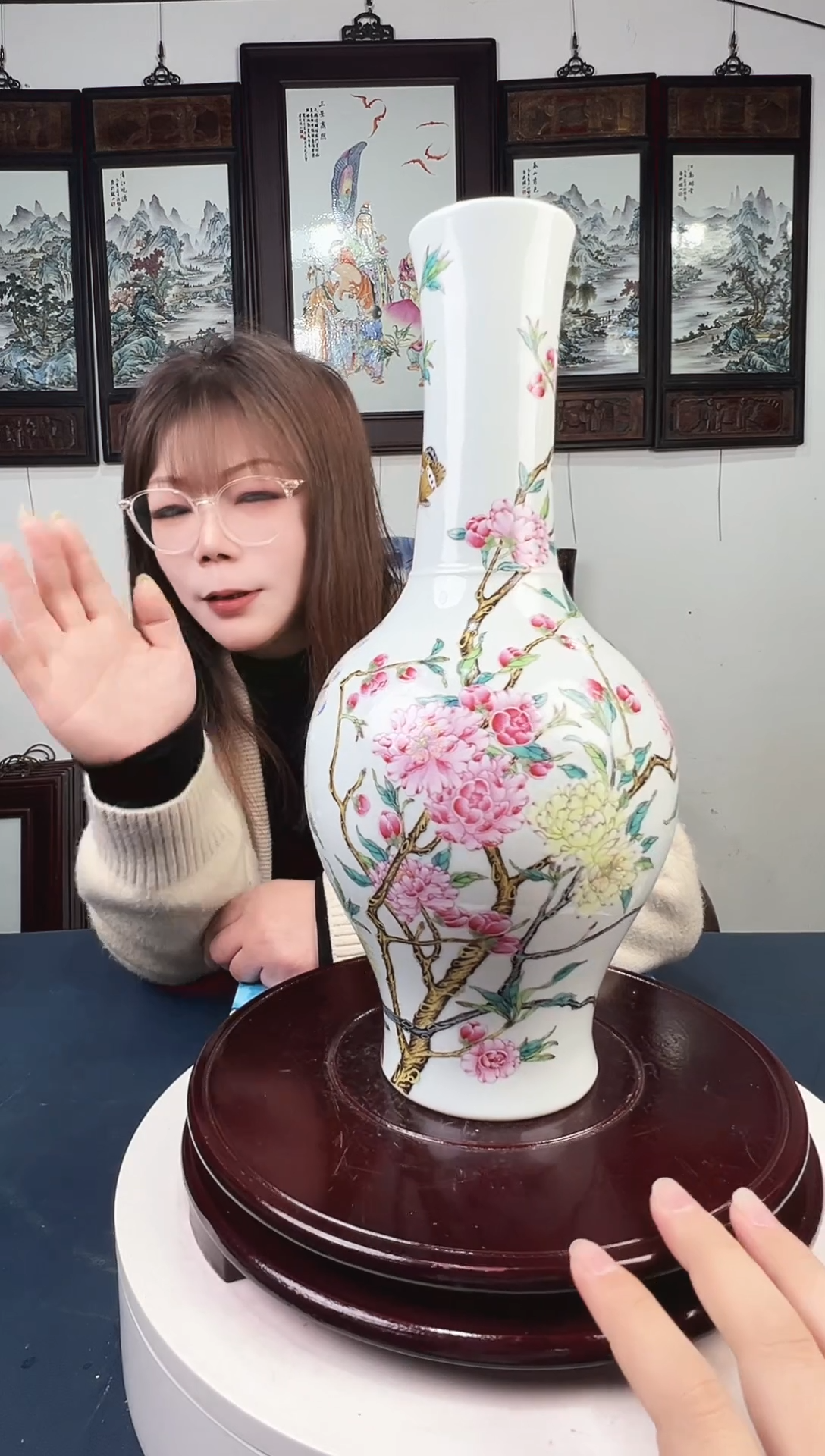 其他陶瓷/高端/手工手绘12.11/A19