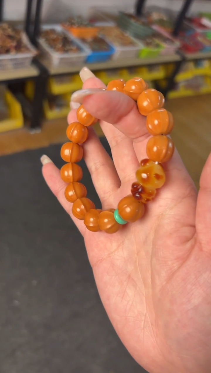 【闪购商品】菩提根/象牙果吊坠 12mm猴头鲨鱼背小熊单圈