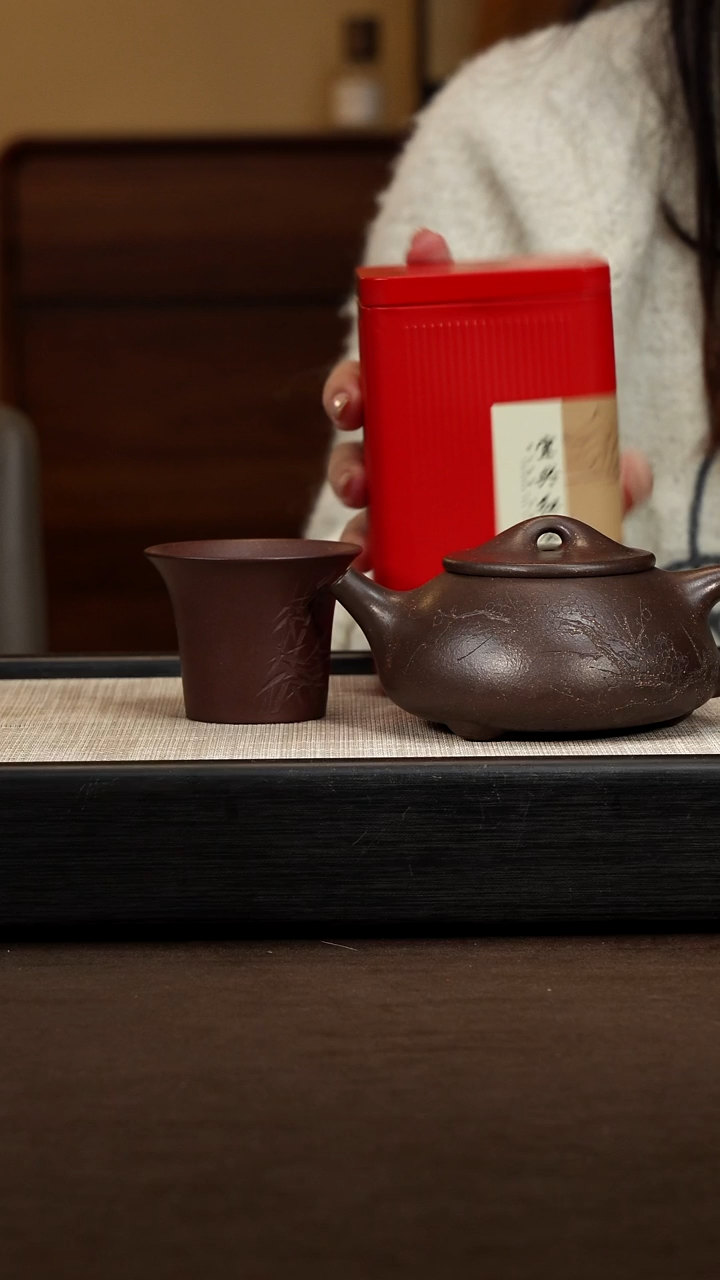 茶壶紫砂【P054】景舟瓢  255c  YYF