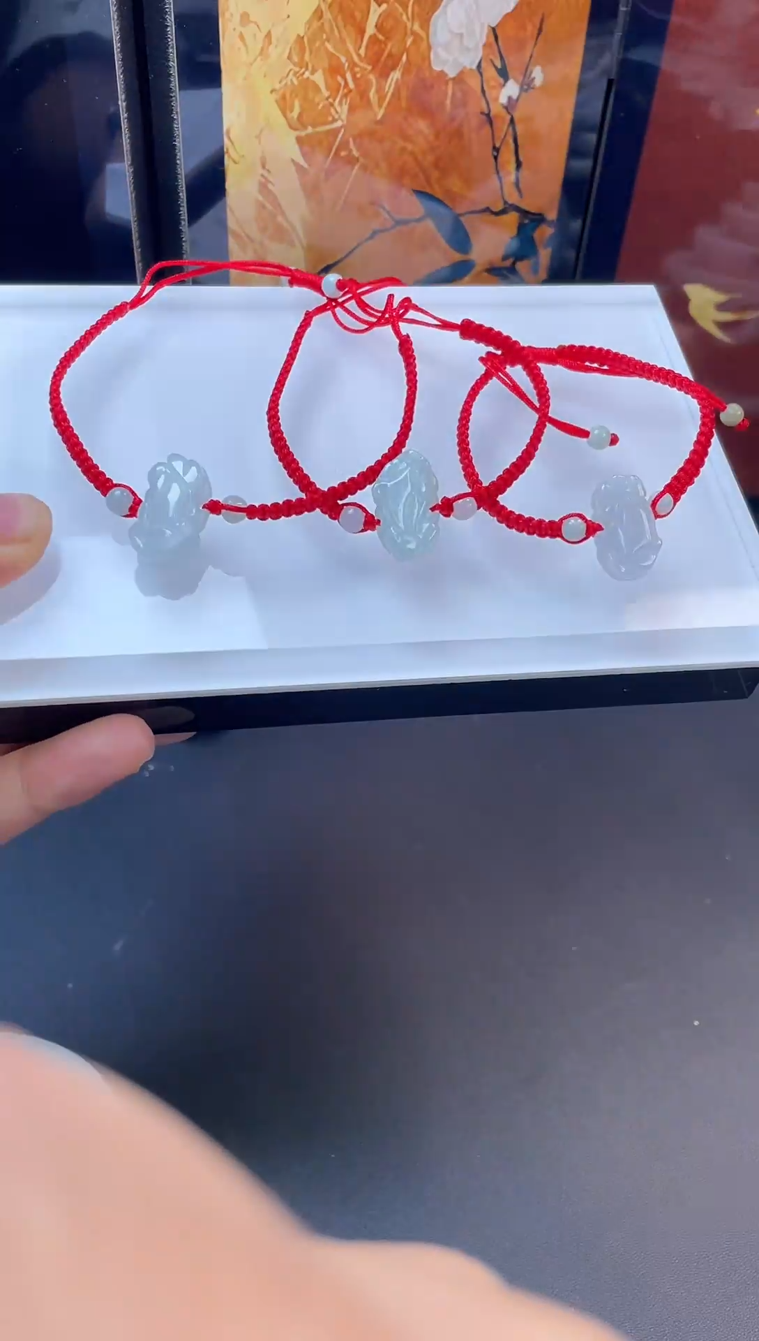 吊坠(不含链)未镶嵌翡翠貔貅手绳/多样性发其一