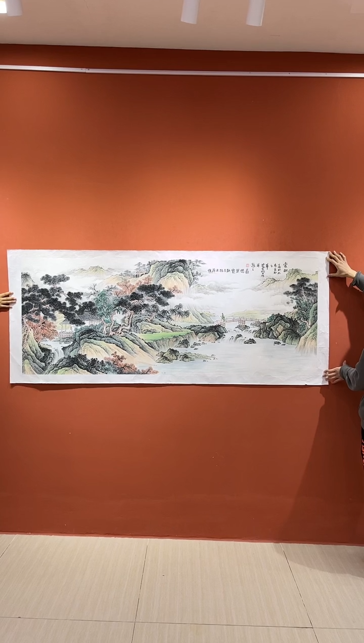 【闪购商品】国画郑乐华绘画手绘作品15-53