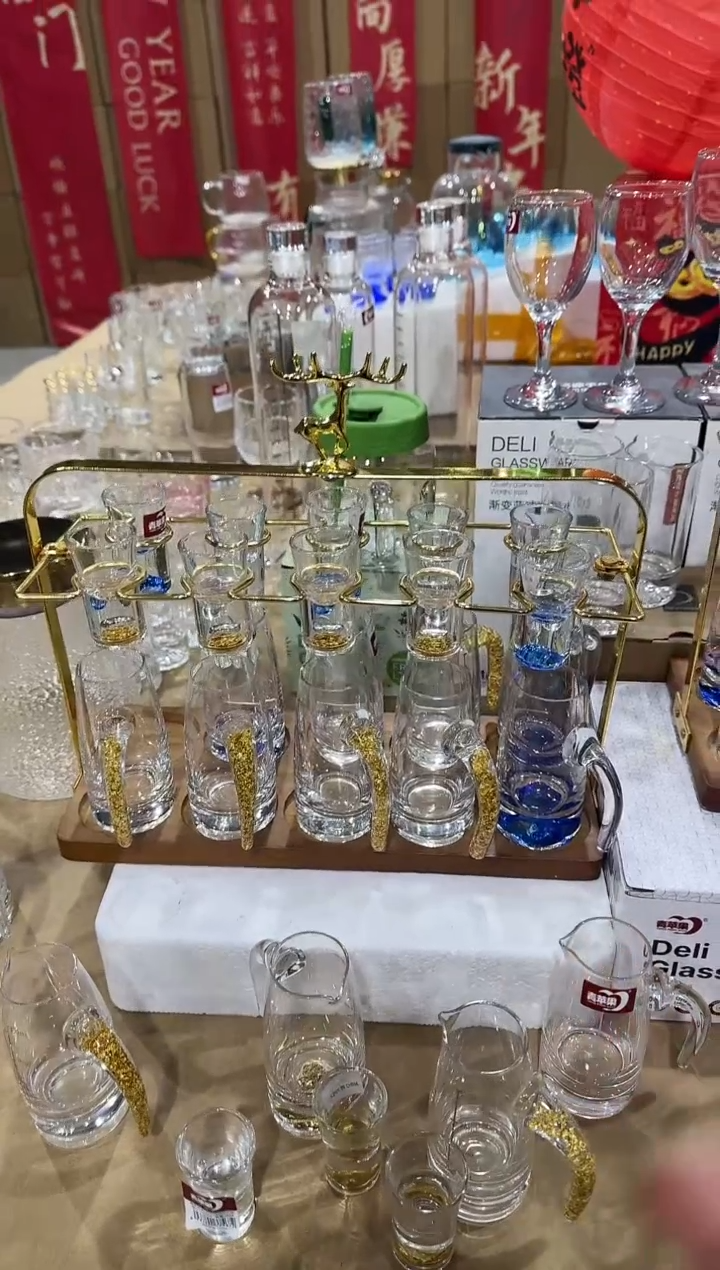 【闪购商品】玻璃无盖款青苹果闪购价蓝山款10+10+杯架