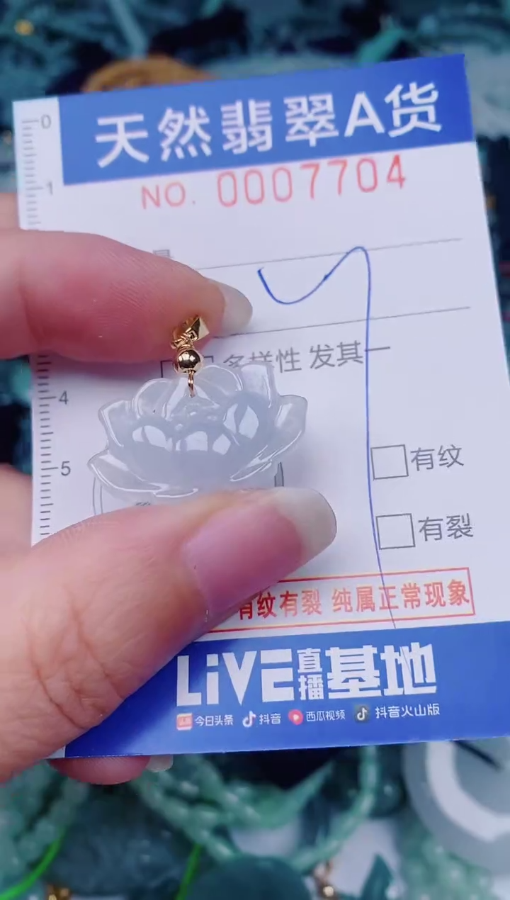 颈饰未镶嵌翡翠00007704