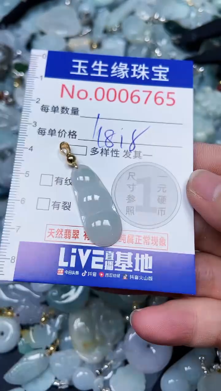 【闪购商品】翡翠颈饰未镶嵌闪购00006765