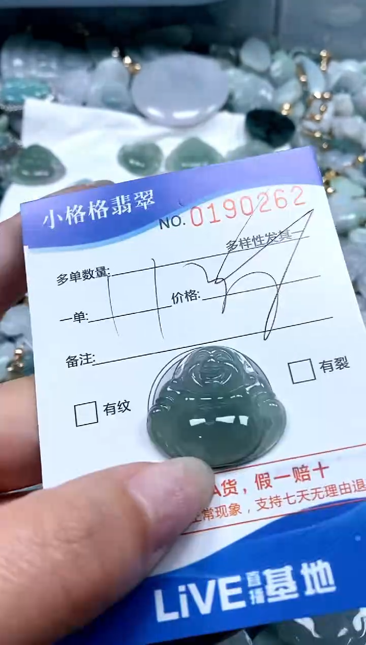 【闪购商品】翡翠颈饰未镶嵌闪购商品0190262