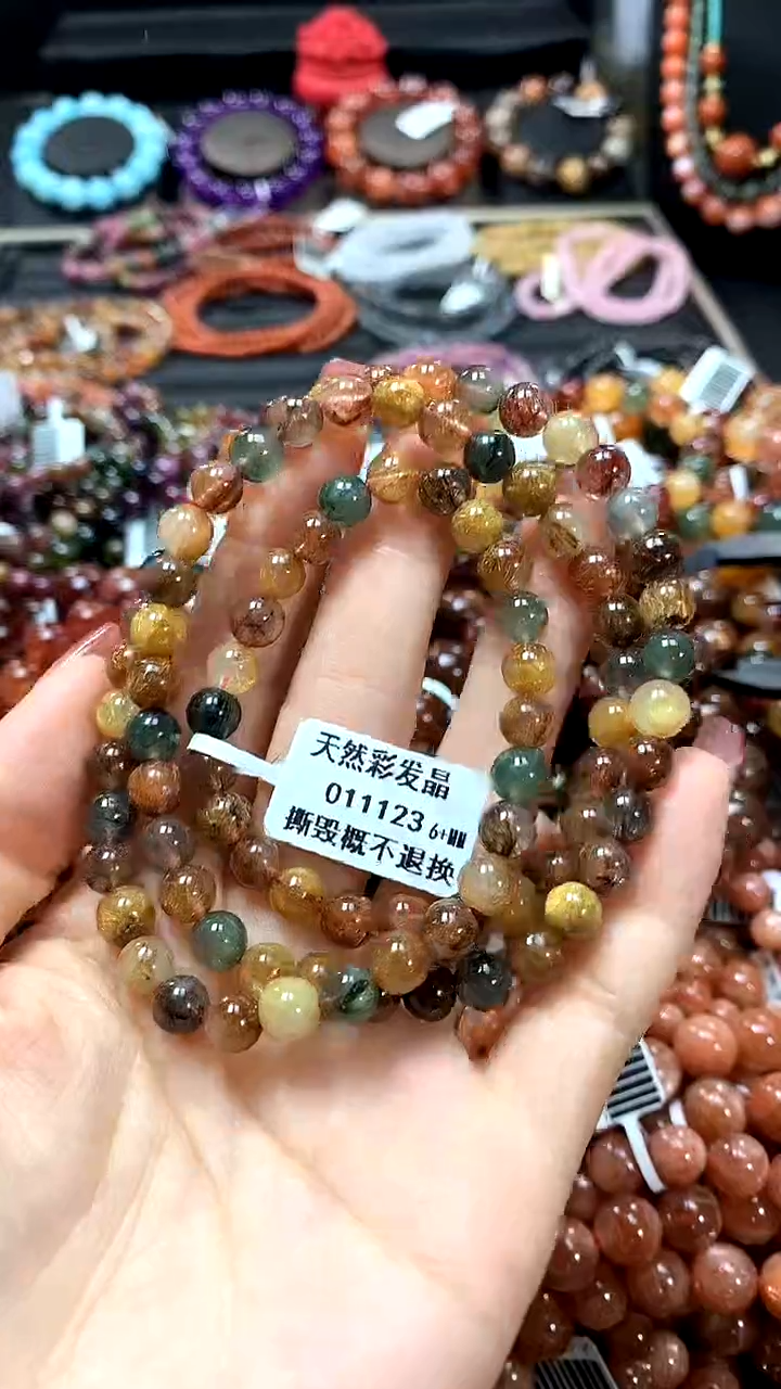 【闪购商品】水晶手串未镶嵌6+******