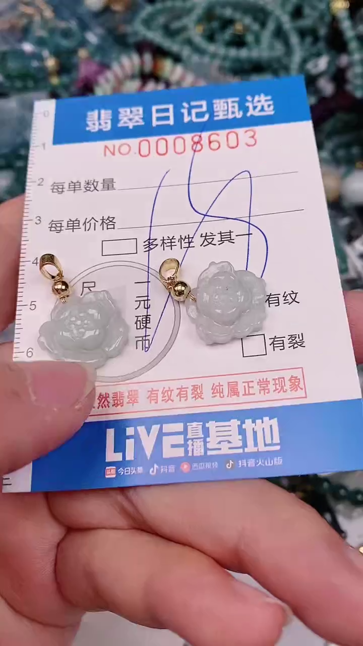【闪购商品】翡翠颈饰未镶嵌00008603