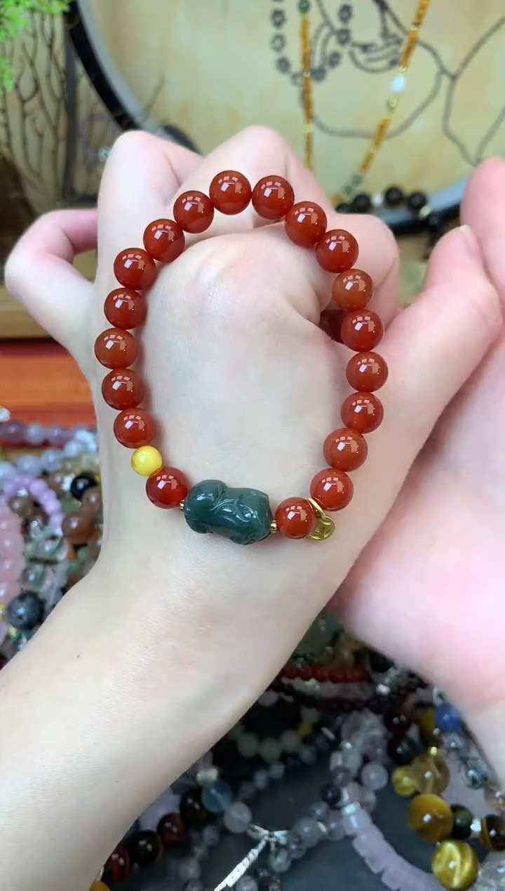 【闪购商品】玛瑙手饰未镶嵌387手串