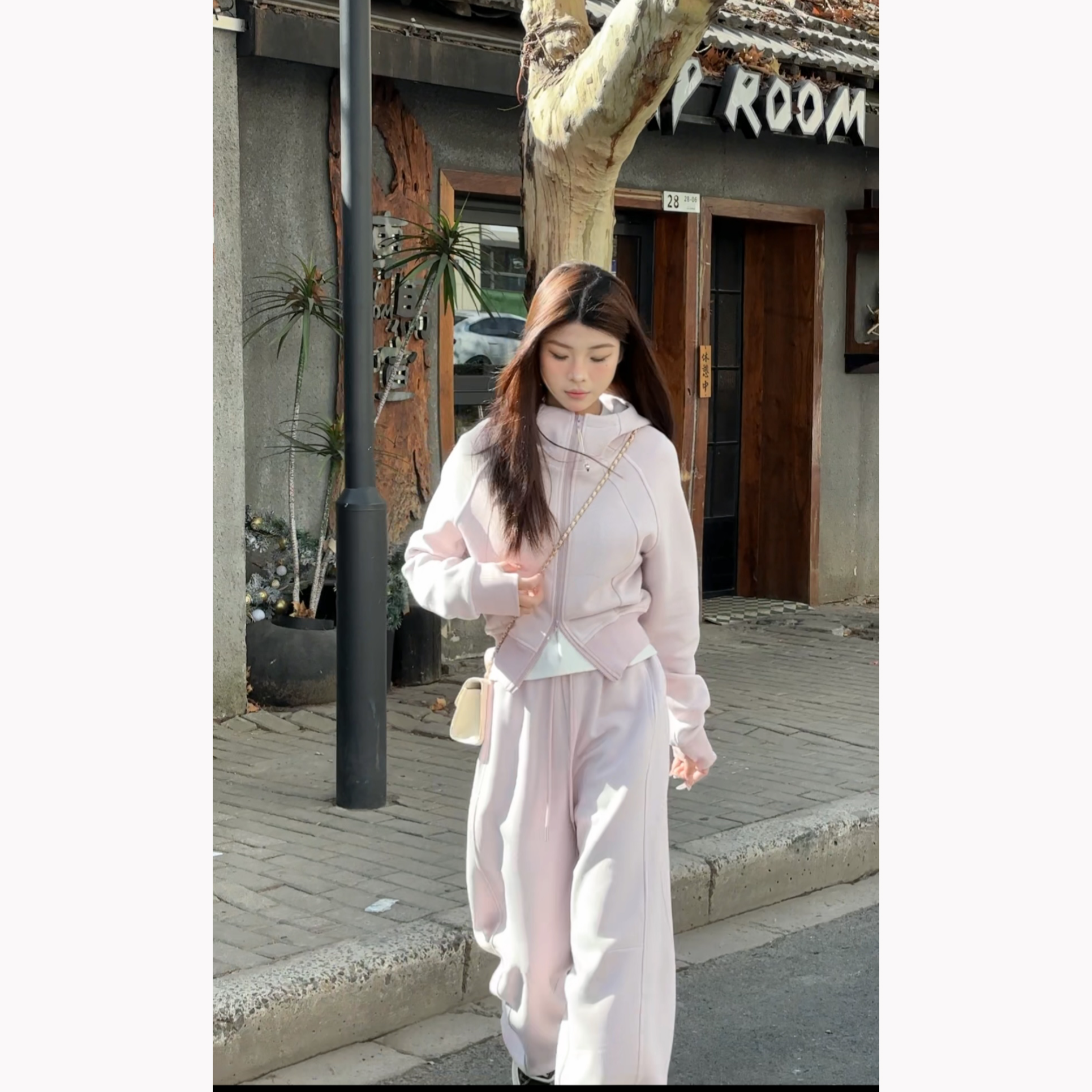 【YUKI】2025秋季新款网红爆款时尚卫衣套装气质百搭休闲运动套装女
