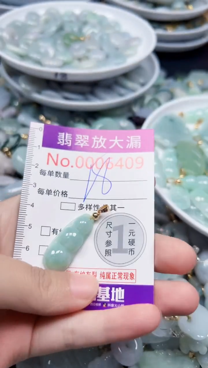颈饰未镶嵌翡翠6409