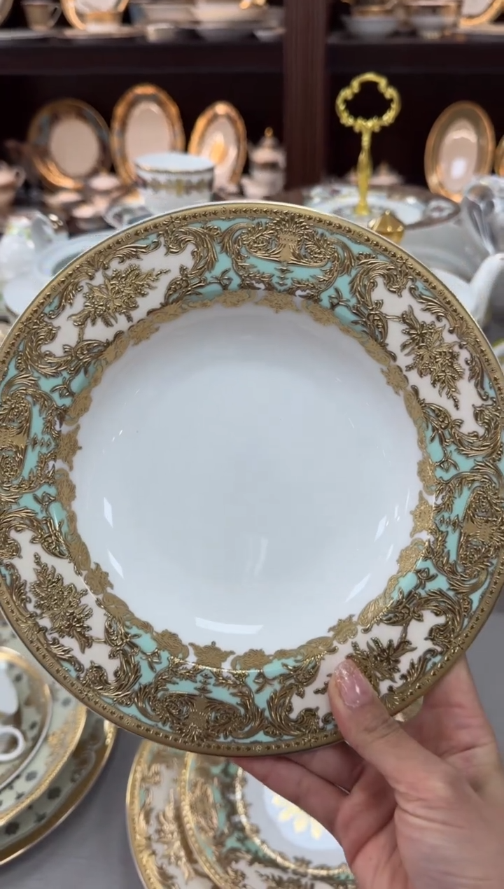 【闪购商品】瓷片8.5英寸草帽盘福利款