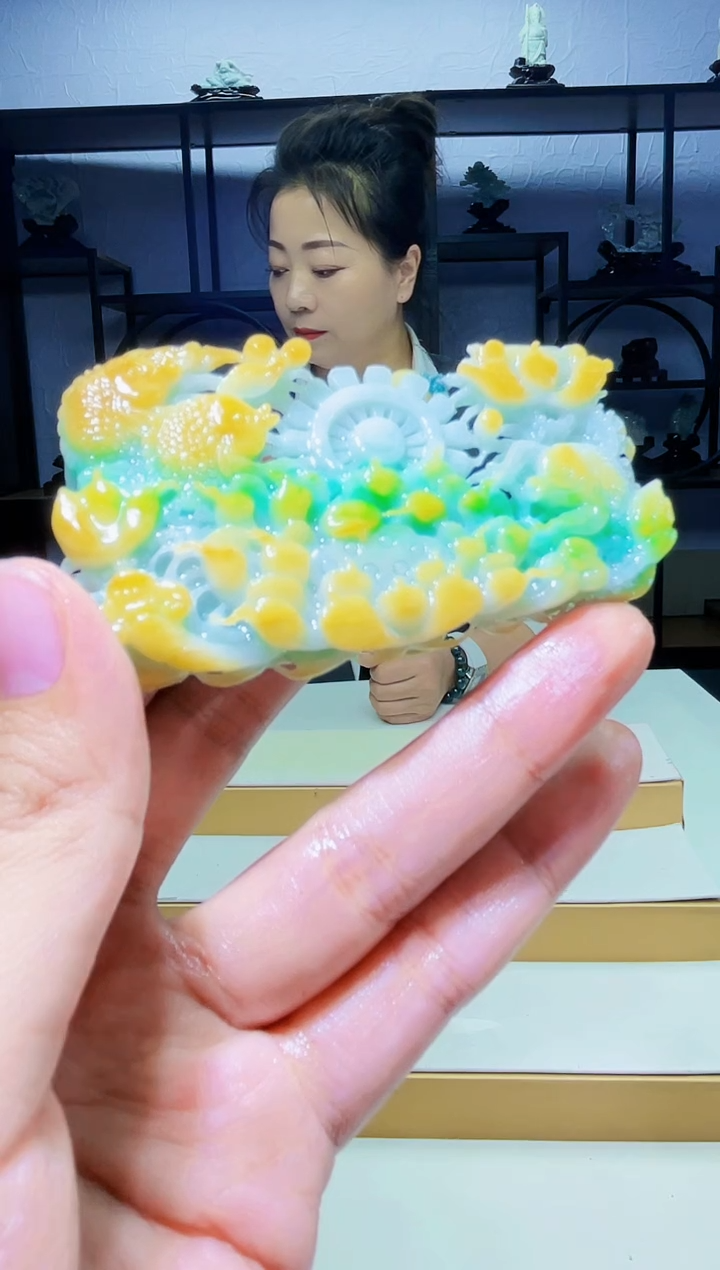 【闪购商品】定制翡翠未镶嵌毛货02170079