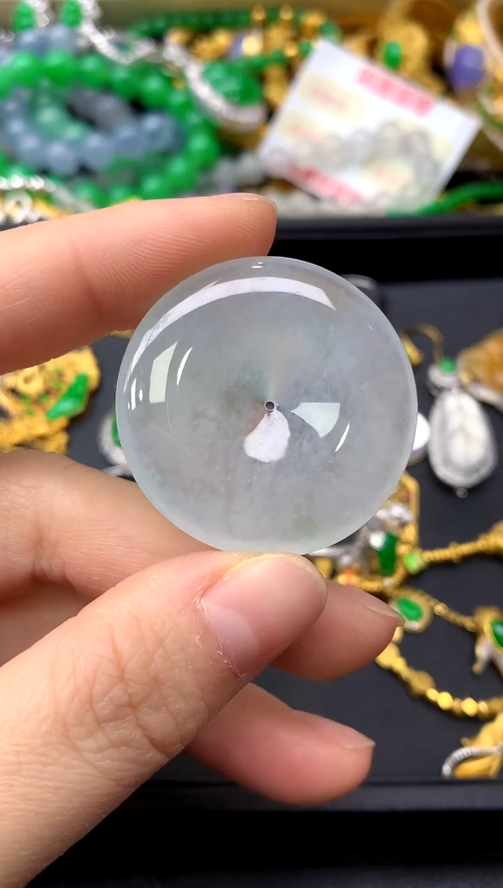 颈饰未镶嵌翡翠483-中国好珍宝