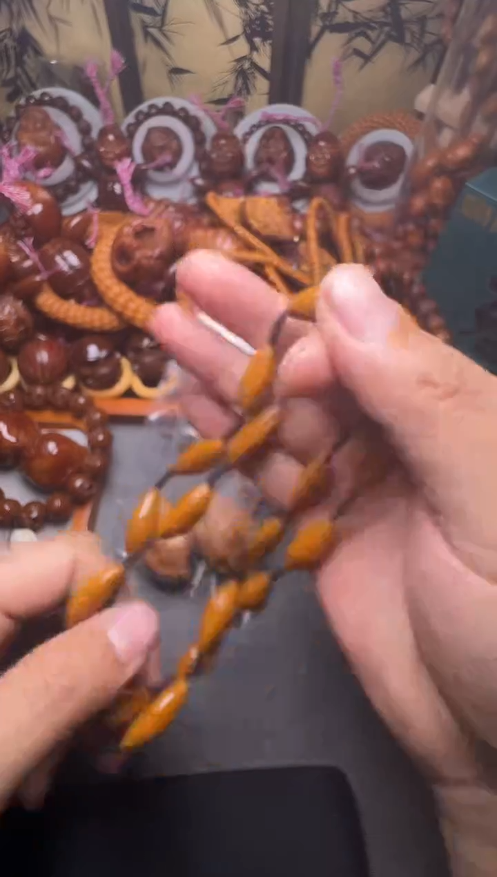 手串橄榄核柳叶核脖挂