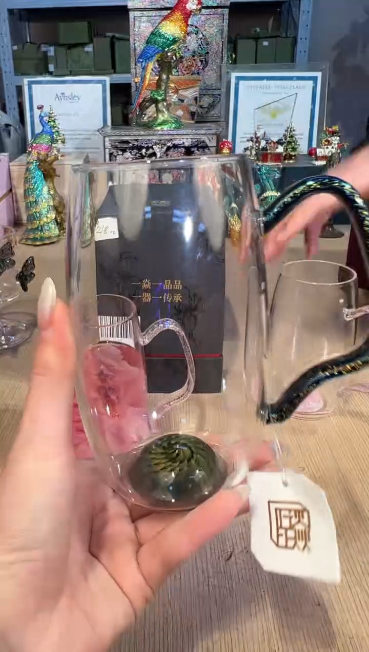 【闪购商品】杯86晶焱羽蓉杯（绿）   