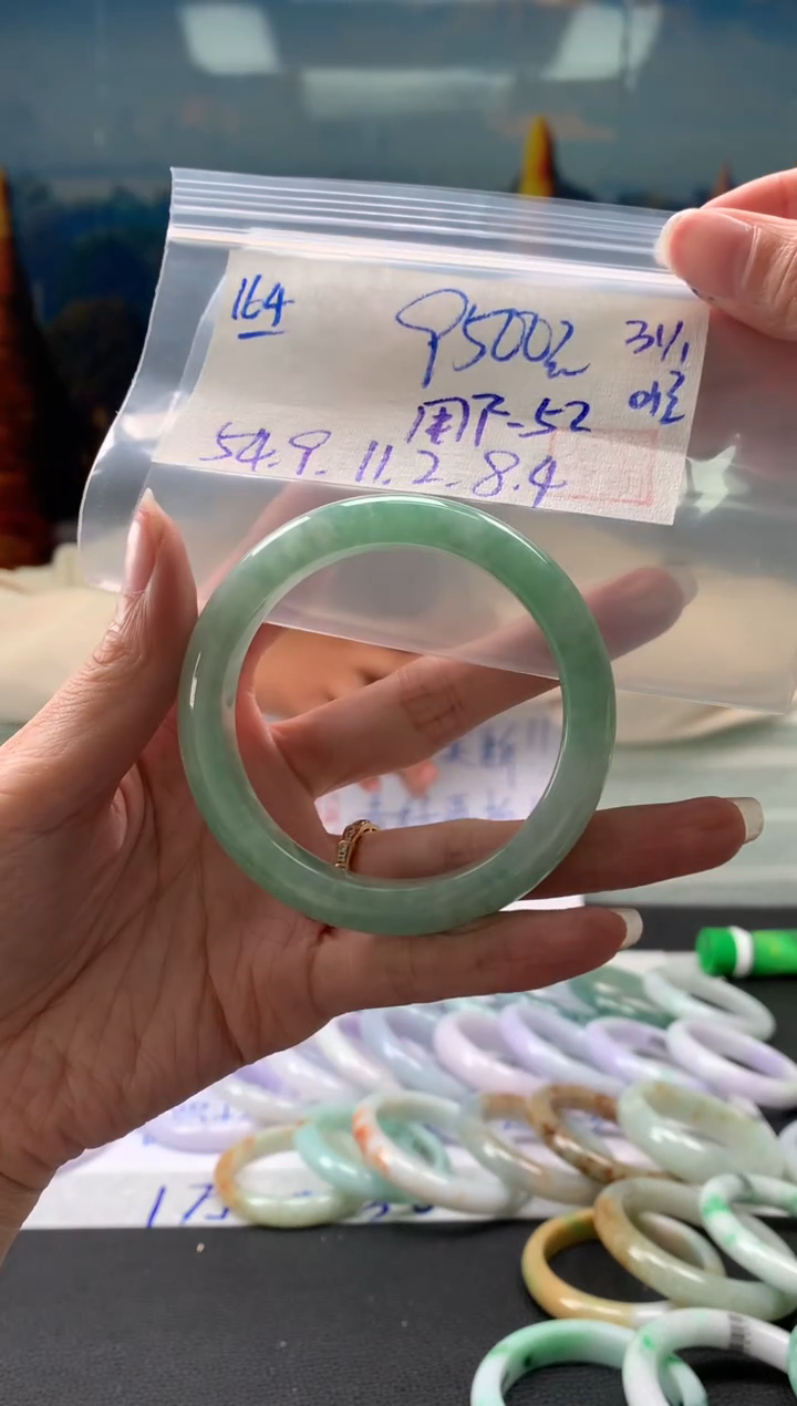 【闪购商品】翡翠手镯未镶嵌翡翠手镯 下单联系小耳机#164