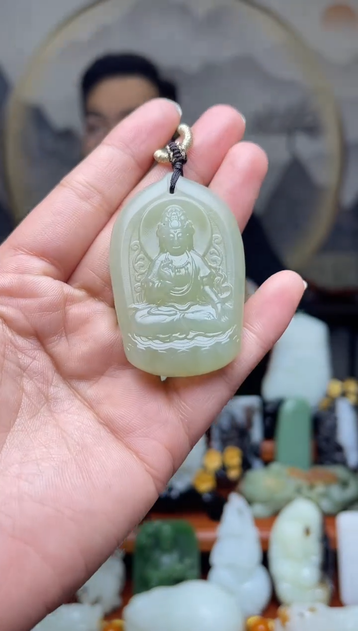 【闪购商品】和田玉吊坠未镶嵌22