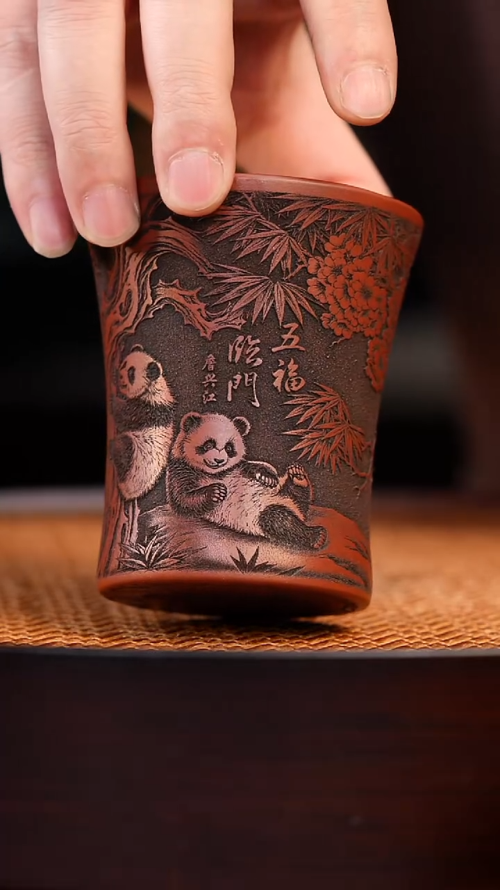 茶杯紫砂宜兴全手工紫砂杯