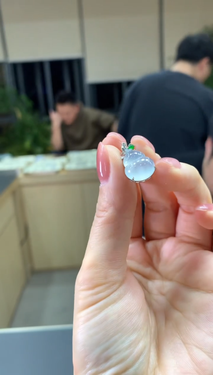 【闪购商品】翡翠颈饰18K金镶嵌|不退不换