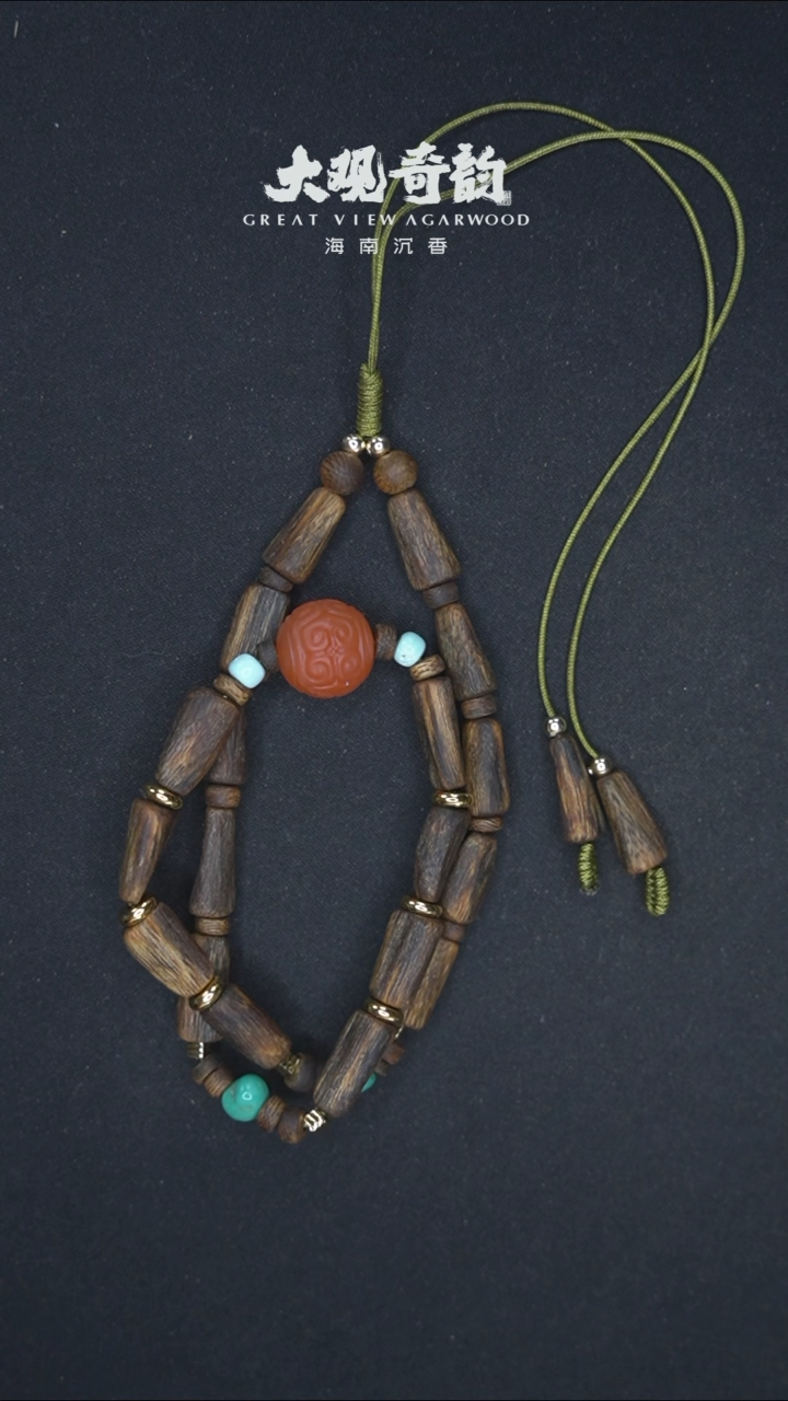 【闪购商品】沉香手串【红魔丸】海南白奇楠龙舟雨